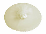 100x Velo VELI di Fata Tulle Organza Tondo VELETTI BOMBONIERE Fai da Te Confetti