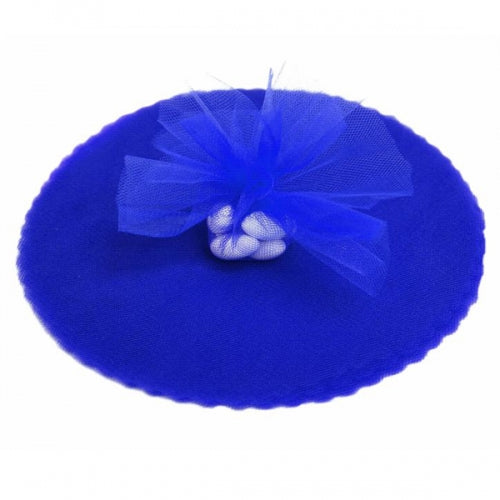 100x Velo VELI di Fata Tulle Organza Tondo VELETTI BOMBONIERE Fai da Te Confetti