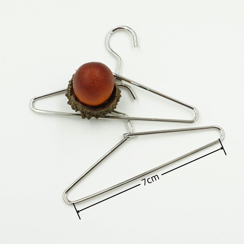 12 Pezzi Mini Appendini Gancio Appendiabiti Grucce Accessori lega di zinco