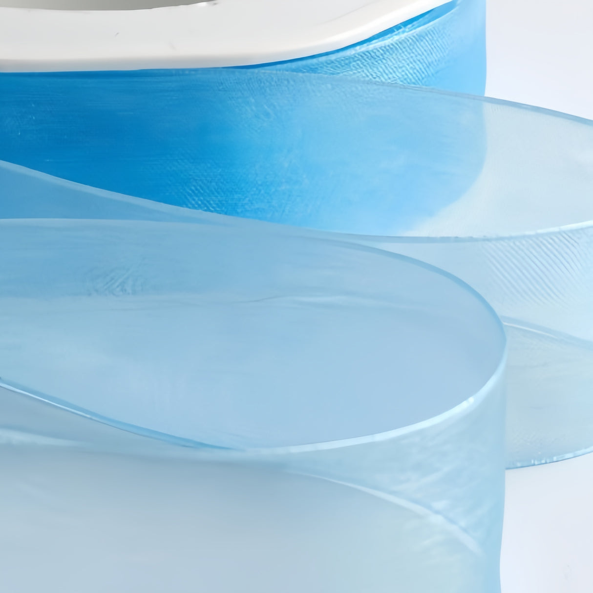 Nastro Organza Bianco 12 MM Rotolo Bobina da 50 Yard Fai da Te