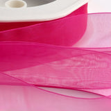 Nastro Organza Bianco 12 MM Rotolo Bobina da 50 Yard Fai da Te
