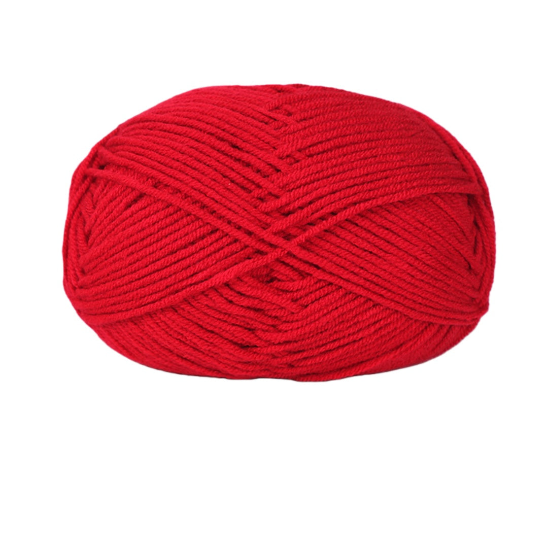 Gomitolo di Cotone per Maglia e Uncinetto, Filato 50g Vari Colori