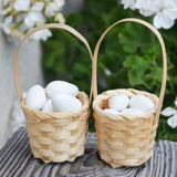 Cesto di Vimini Mini Cesto Per confetti Portaconfetti Decorazione Tema Naturale