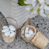 Cesto di Vimini Mini Cesto Per confetti Portaconfetti Decorazione Tema Naturale