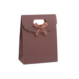 12 Pezzi Sacchetto Borsa Wedding Bag Con Fiocco Manico Plastica