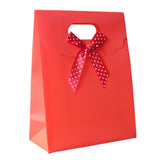 12 Pezzi Sacchetto Borsa Wedding Bag Con Fiocco Manico Plastica