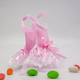 12x Sacchetto Portaconfetti Disegno Gonna Fiocco Battesimo Comunione Bombobiera Nonwoven