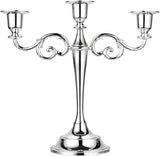 Candeliere Candelabro 3 braccia candele Centrotavolo metallo