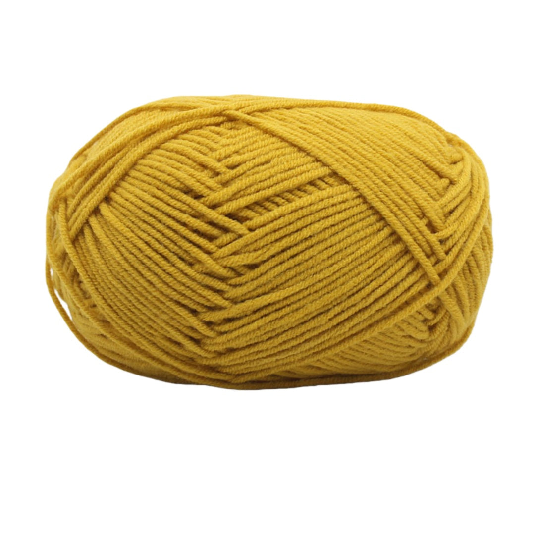 Gomitolo di Cotone per Maglia e Uncinetto, Filato 50g Vari Colori