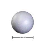 Sfere di polistirolo bianco, palline di polistirolo espanso 6cm/7cm/8cm/10cm