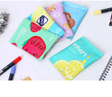 BORSELLINO PORTAMONETE IN PELLE PU Forma Snack merenda vari colori