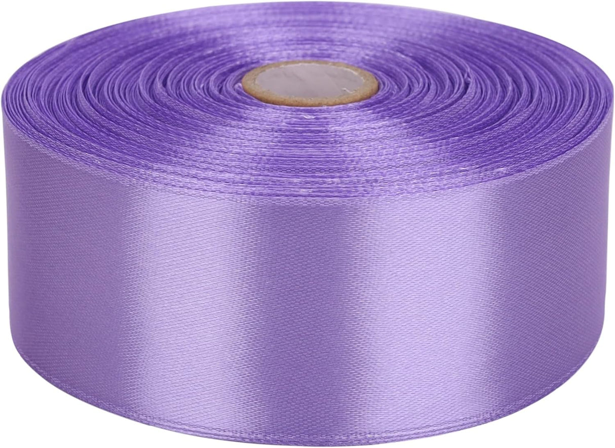Nastro Doppio Raso confezione Regalo Creazione fai da te, lunghezza 25 yard 4cm