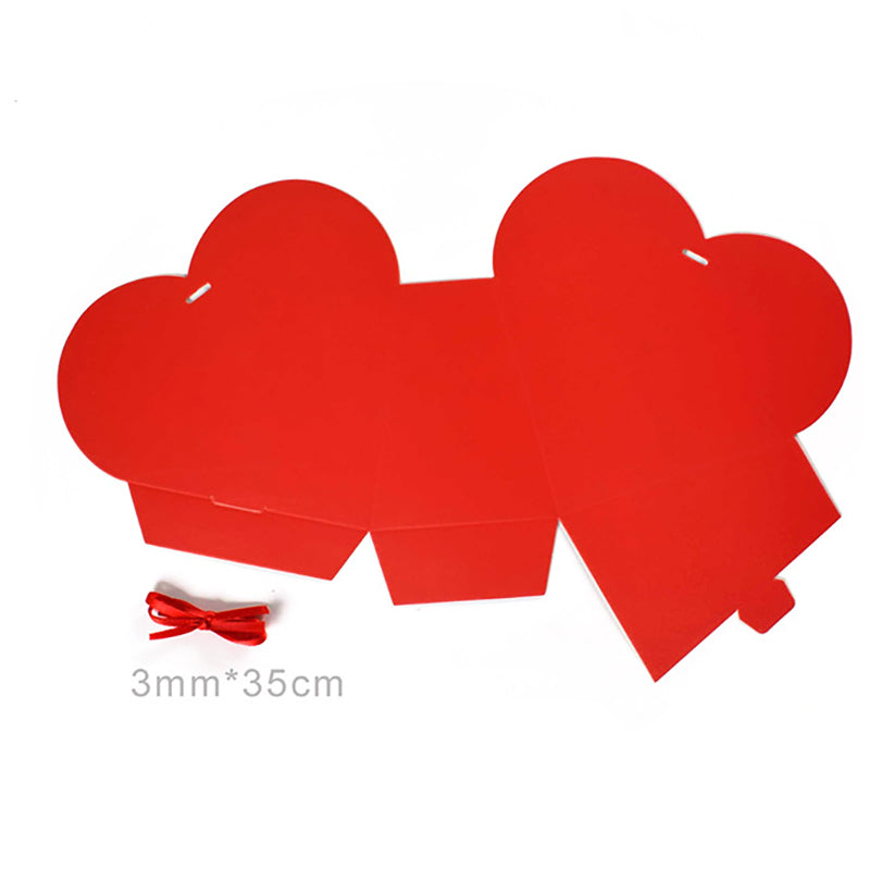 50 pezzi scatole rosso bianco doppio lato modello cu
