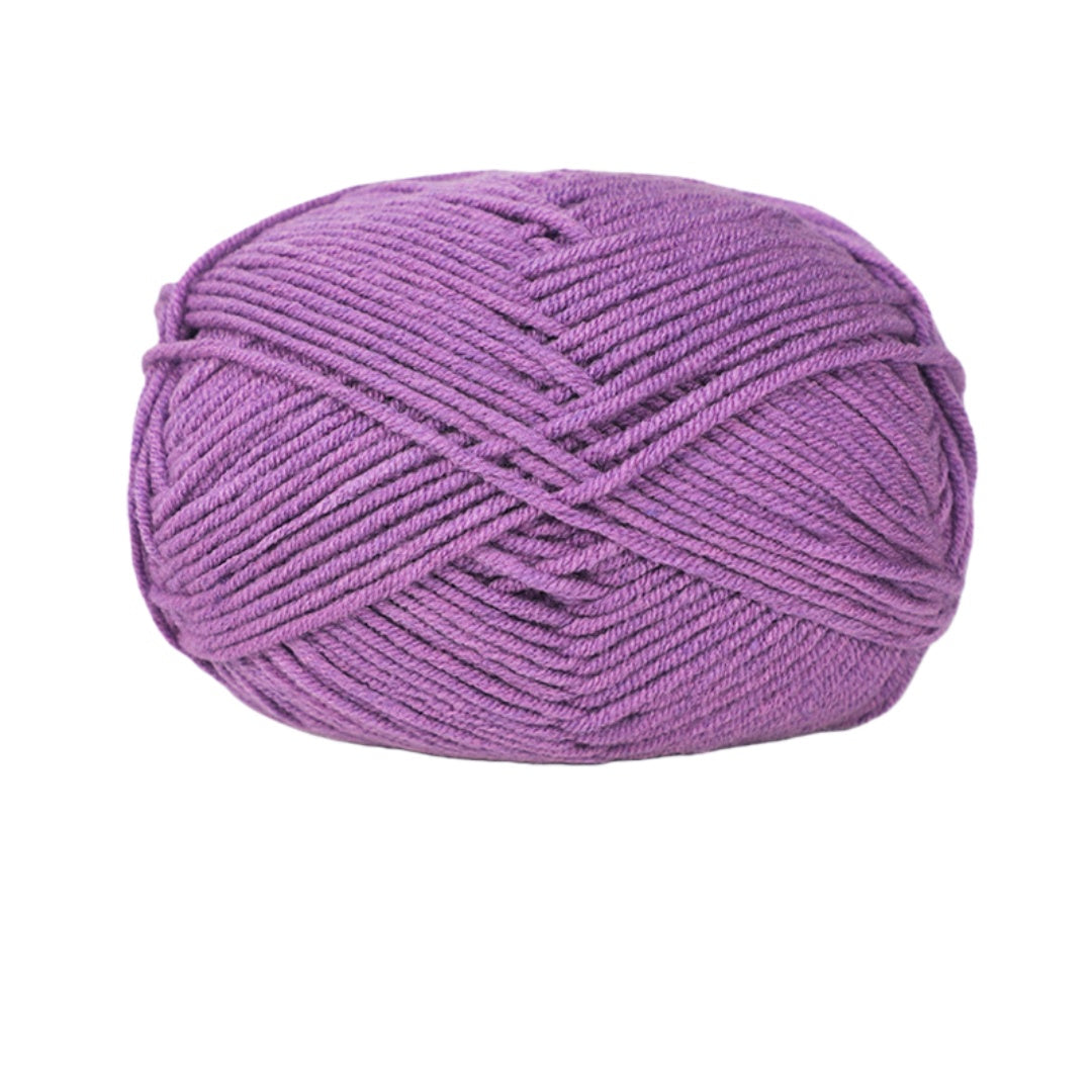 Gomitolo di Cotone per Maglia e Uncinetto, Filato 50g Vari Colori