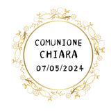 20 pezzi Adesivi Etichette rotondi personalizzati 5cm