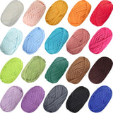 Fettuccia per Uncinetto 200g - Filato in Tessuto Morbido, Riciclato ed Elastico per Lavori a Maglia, Borse, Tappeti, Decorazioni - Vari Colori