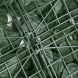 SIEPE ARTIFICIALE FINTA 300x100cm EDERA SINTETICA ARELLA CON FOGLIE BALCONE GIARDINO