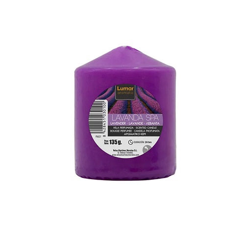Candela Profumata a Forma di Taco Colore viola Lavanda
