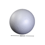 Sfere di polistirolo bianco, palline di polistirolo espanso 6cm/7cm/8cm/10cm