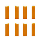 24 Pezzi Candele Lunghe Non Profumato Durata 11h Misura 22cm lunghezza*2cm diametro