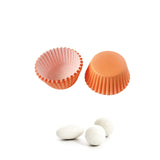 200 pezzi mini pirottini per Confetti e Macaron 2.5cm diametro sotto vari colori in carta pergamena