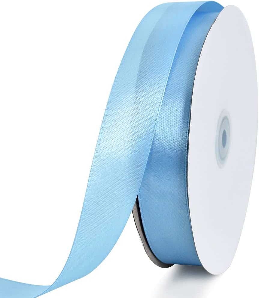 Nastro Doppio Raso confezione Regalo Creazione fai da te, lunghezza 25 yard 2cm