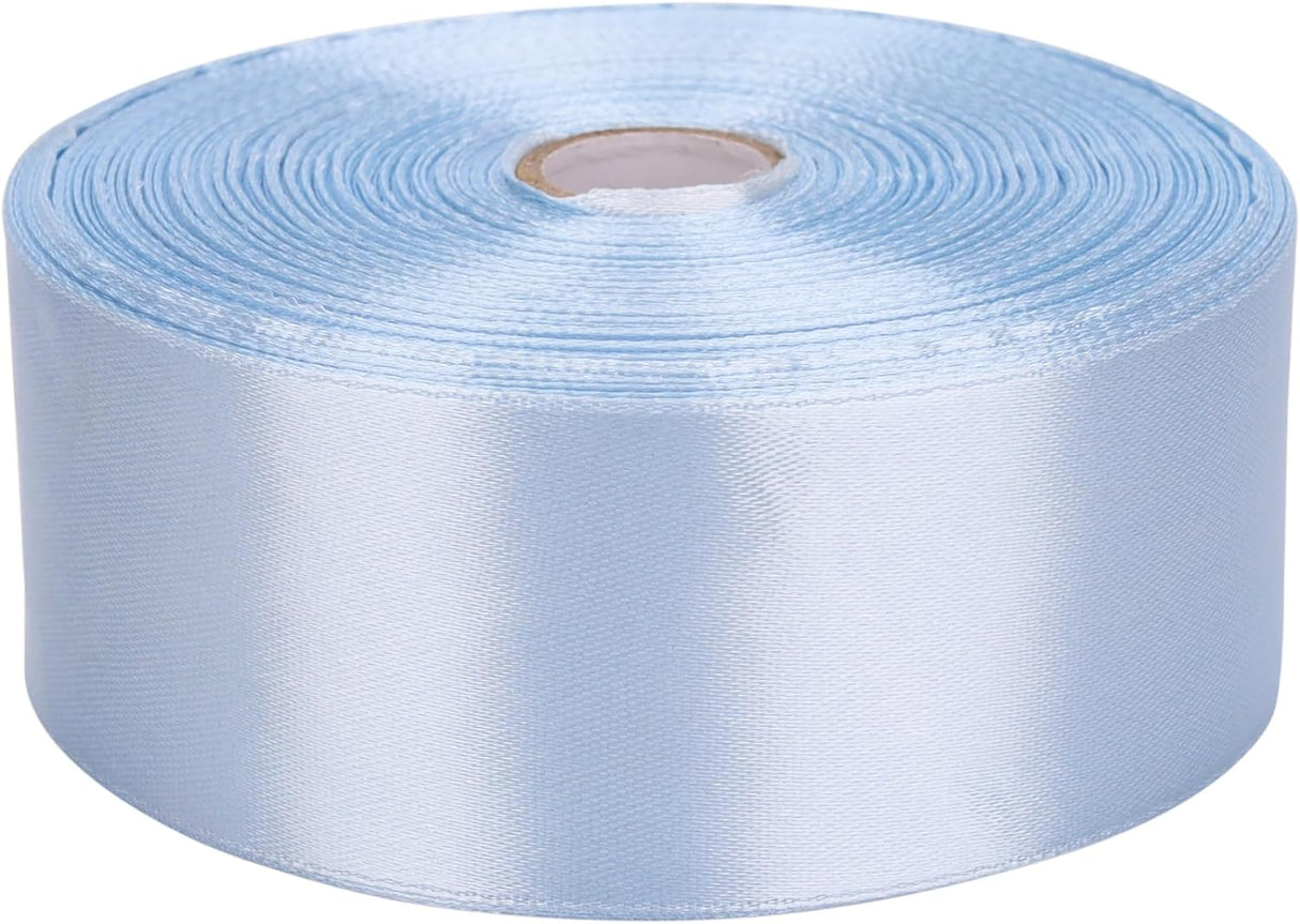 Nastro Doppio Raso confezione Regalo Creazione fai da te, lunghezza 25 yard 4cm