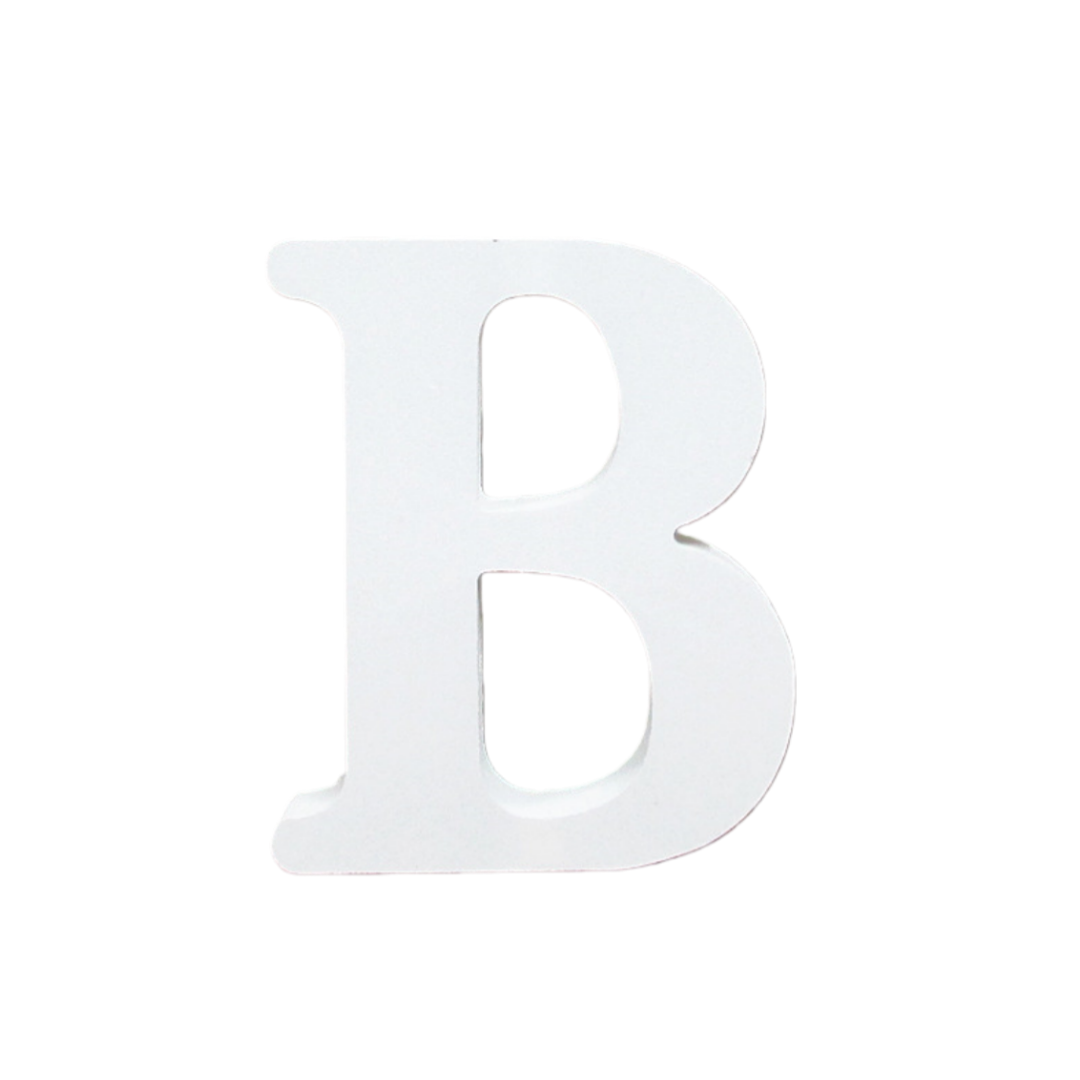 Lettere in Legno Bianco 11×1.2cm, Decorazioni Fai da Te per Matrimonio, Compleanno, Casa, Tavolo, Festa, Appeso Parete Alfabeto