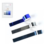 3 rotoli di nastro adesivo colorato Painting tape, fai da te decorazione Scrapbooking Toni metallizzati di blu e argento
