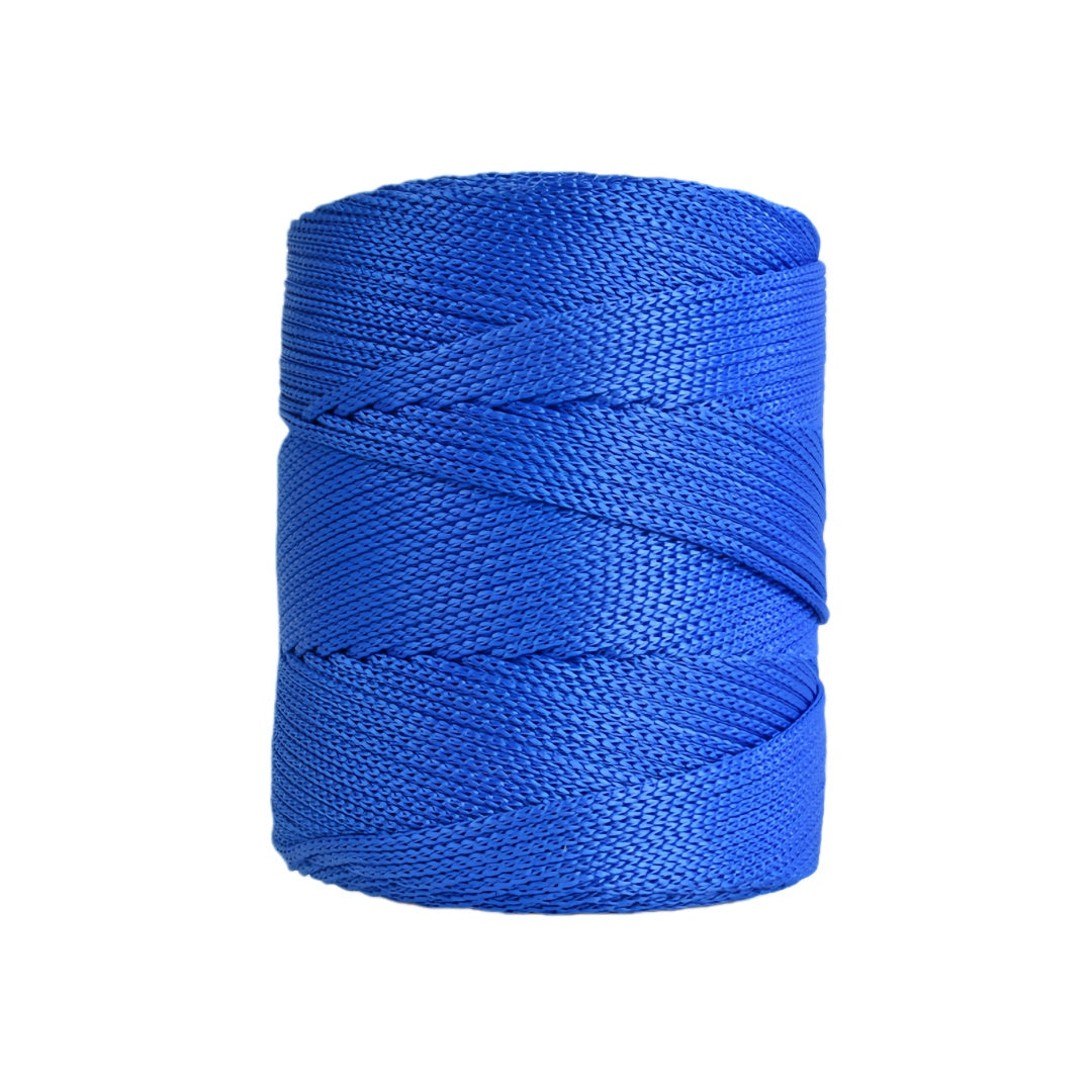 Cordino Swan per Borse Uncinetto, Cordino Viscosa 3mm x 200m 240g, Filato Lucido per Macramé, Filo per Uncinetto, Fai Da Te, Ideale per Borse, Decorazioni e Maglieria