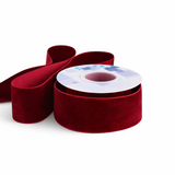 Nastro di Velluto Multicolore 4cm x 5 Yard (4,5m) Bobina Singola, Tessuto Morbido per Confezioni Regalo, San Valentino, Ghirlande Natalizie, Bouquet,Bomboniere