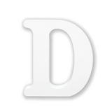 Lettere in Legno Bianco 11×1.2cm, Decorazioni Fai da Te per Matrimonio, Compleanno, Casa, Tavolo, Festa, Appeso Parete Alfabeto