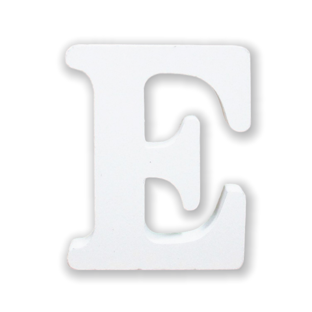 Lettere in Legno Bianco 11×1.2cm, Decorazioni Fai da Te per Matrimonio, Compleanno, Casa, Tavolo, Festa, Appeso Parete Alfabeto