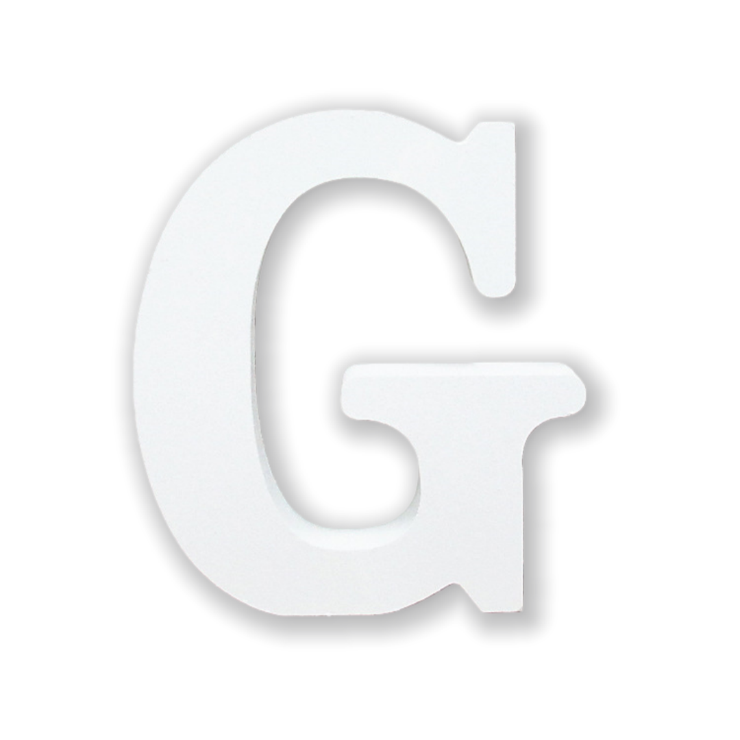 Lettere in Legno Bianco 11×1.2cm, Decorazioni Fai da Te per Matrimonio, Compleanno, Casa, Tavolo, Festa, Appeso Parete Alfabeto