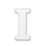 Lettere in Legno Bianco 11×1.2cm, Decorazioni Fai da Te per Matrimonio, Compleanno, Casa, Tavolo, Festa, Appeso Parete Alfabeto