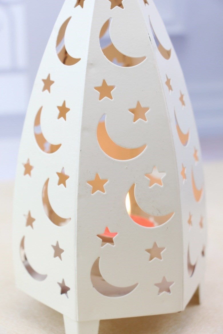 Lanterna portacandela Luna stella