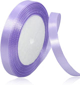 Nastro Doppio Raso confezione Regalo Creazione fai da te, lunghezza 25 yard 1cm