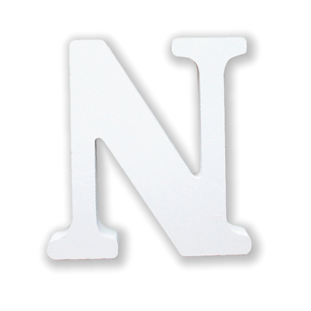 Lettere in Legno Bianco 11×1.2cm, Decorazioni Fai da Te per Matrimonio, Compleanno, Casa, Tavolo, Festa, Appeso Parete Alfabeto