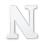 Lettere in Legno Bianco 11×1.2cm, Decorazioni Fai da Te per Matrimonio, Compleanno, Casa, Tavolo, Festa, Appeso Parete Alfabeto