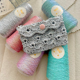 Gomitolo Filo Cordino da Uncinetto glitterato 1mm effetto mettalico metallico per maglieria e uncinetto 200g 475 metri Vari colori