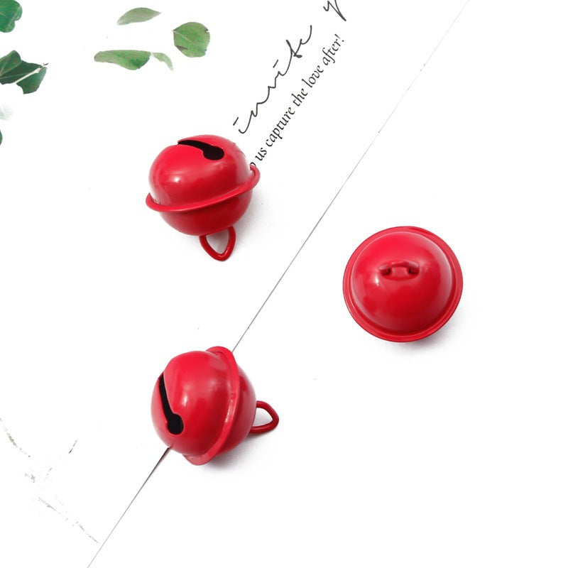 50 Campane in Metallo da 22 mm, Colori Assortiti, per Decorazioni Natalizie e Animali Domestici