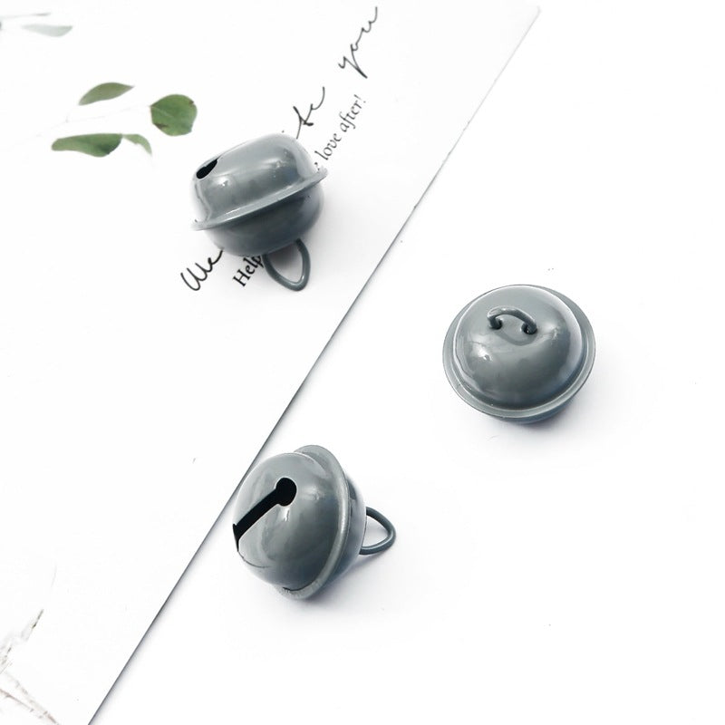 50 Campane in Metallo da 22 mm, Colori Assortiti, per Decorazioni Natalizie e Animali Domestici