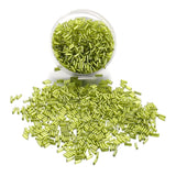 400 pezzi (15g) Perline cilindriche in vetro colorato – tubicini misti per gioielli fai da te