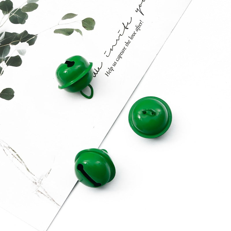 50 Campane in Metallo da 22 mm, Colori Assortiti, per Decorazioni Natalizie e Animali Domestici