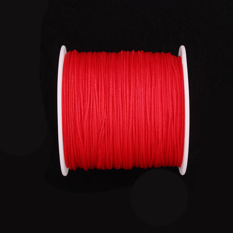Filo poliestere, lunghezza di 50 metri, spessore di 0.8mm Cotone Cordoncino