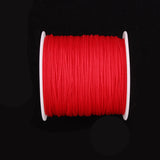 Filo poliestere, lunghezza di 50 metri, spessore di 0.8mm Cotone Cordoncino
