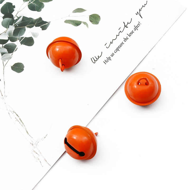 50 Campane in Metallo da 22 mm, Colori Assortiti, per Decorazioni Natalizie e Animali Domestici