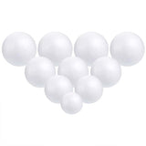 Sfere di polistirolo bianco, palline di polistirolo espanso 6cm/7cm/8cm/10cm