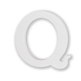 Lettere in Legno Bianco 11×1.2cm, Decorazioni Fai da Te per Matrimonio, Compleanno, Casa, Tavolo, Festa, Appeso Parete Alfabeto