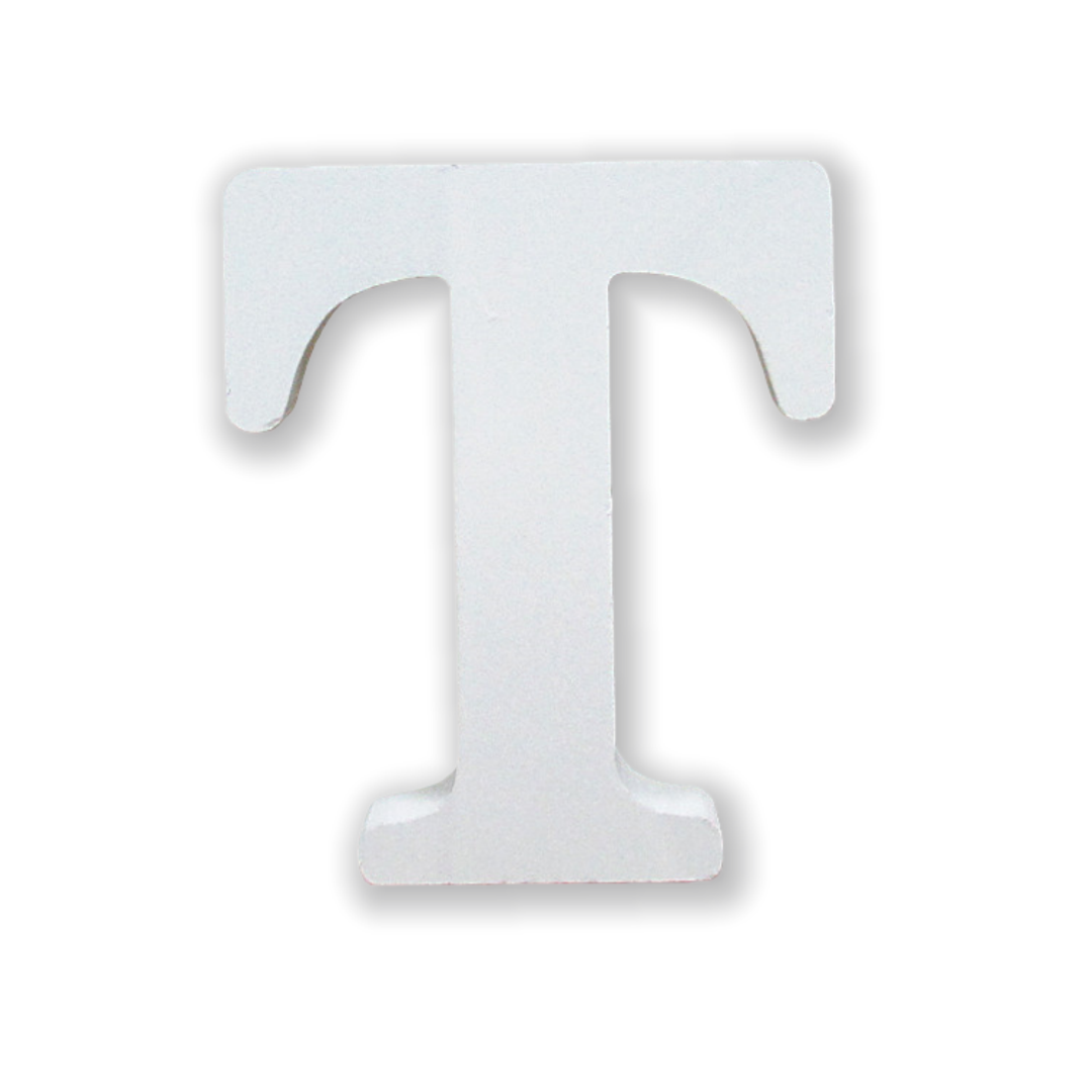 Lettere in Legno Bianco 11×1.2cm, Decorazioni Fai da Te per Matrimonio, Compleanno, Casa, Tavolo, Festa, Appeso Parete Alfabeto